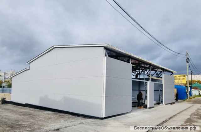 Строительство быстровозводимых зданий из металлоконструкций