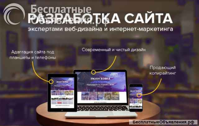 Создание сайта для вашей компании по всей России