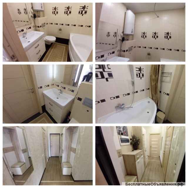 2 комнатную, видовую квартиру в Сочи