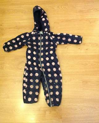 Демисезонный комбинезон на девочку, рост 80