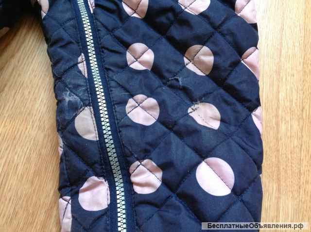 Демисезонный комбинезон на девочку, рост 80