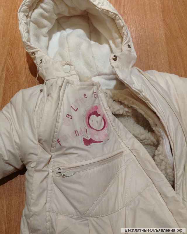 Детский зимний комбинезон с подстежкой, рост 74