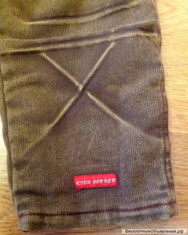 Вельветовый костюм на мальчика, рост 80
