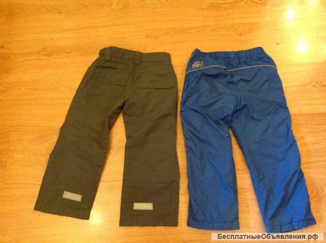 Демисезонные штаны на мальчика, рост 104