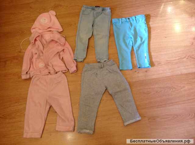 Пакет детских вещей на девочку, 2 года