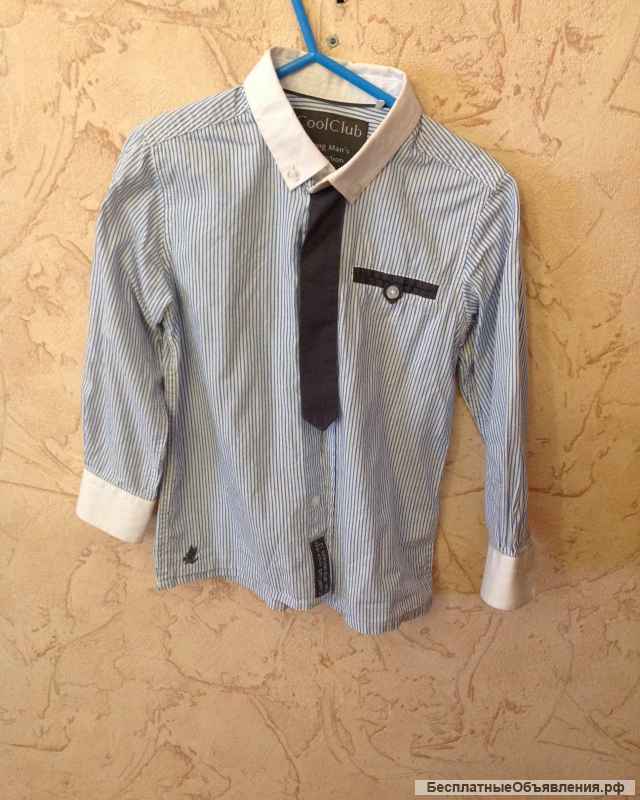 Рубашки на мальчика, рост 104-110