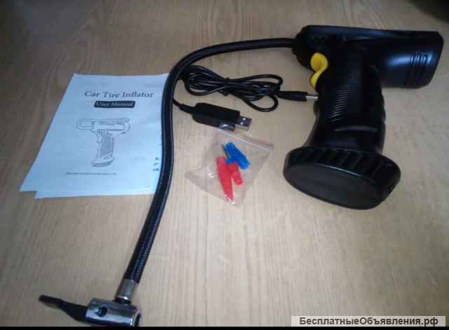 Компрессор автомобильный беспроводной