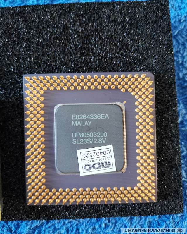 Процессор Intel Pentium w/MMX sl27k (socket 7) оригинальный