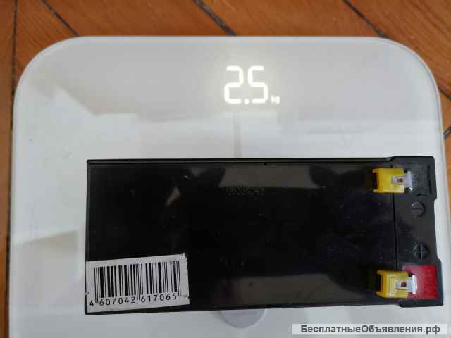 Аккумулятор SWEN SV1290 (12v 9Ah.) неисправный. На свинец. Общий вес - 17 кг оригинальный