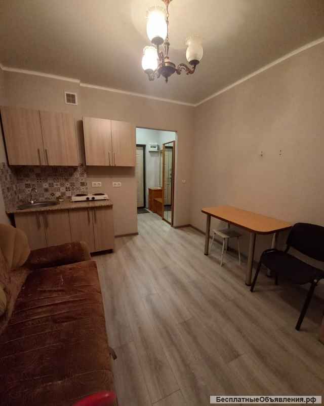 Студия 20 м2 с ремонтом Российский