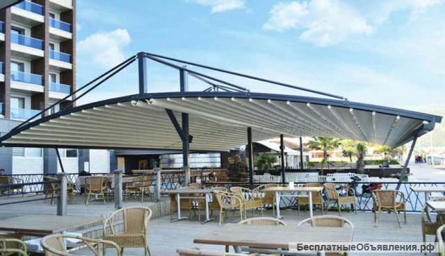 Пергола двойная изогнутая