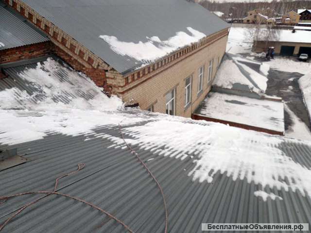 Строительство крыши зимой в Пензе, зимний ремонт кровли