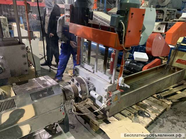 Гранулятор (экструдер) для пластика твердого типа SJ 125/125H