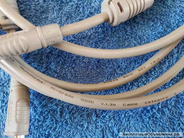 HDMI-HDMI папа-папа V1.3b Кабель Belsis Multimedia Hi-Grade FULL HD 1080P оригинальный