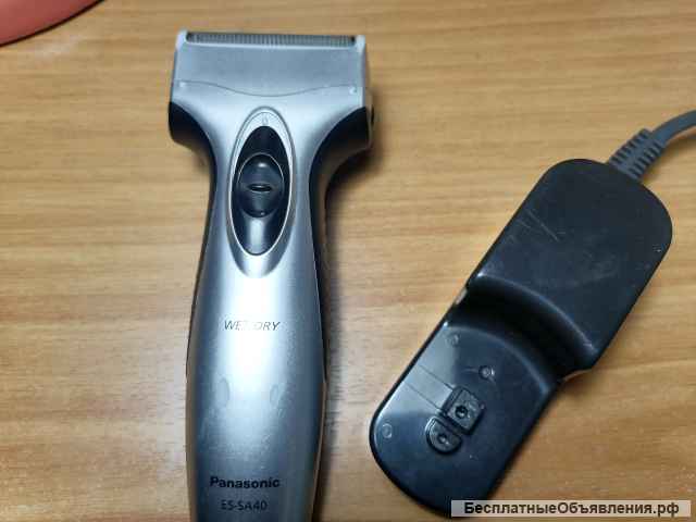 Электробритва panasonic es - sa 40 серебристый/ чёрный БУ ЕСТЬ АВИТО ДОСТАВКА BOXBERRY PICKPOINT DPD