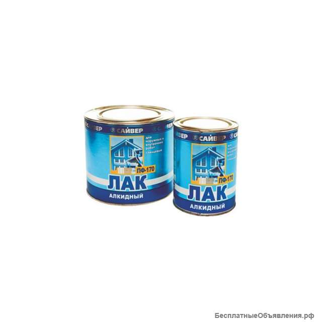 Лак высокоглянцевый ПФ-170 САЙВЕР 0,8л