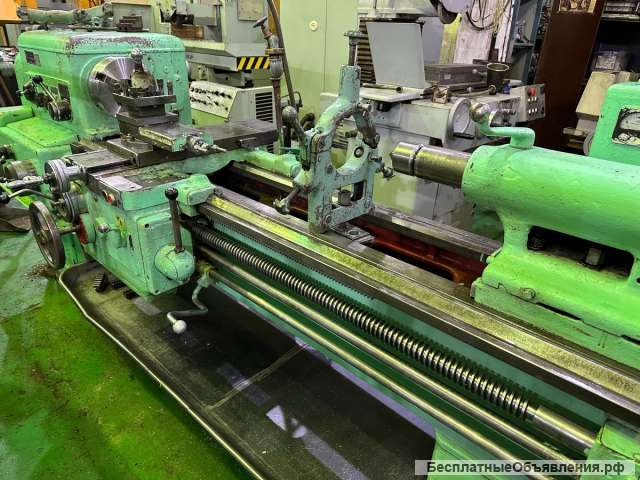 Токарный винторезный станок 1к62-2. РМЦ 1000 мм