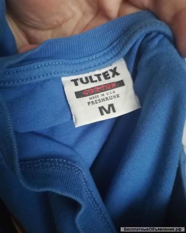 Футболка USA TULTEX COTTON ПРИНТ конопля в знаке супермена
