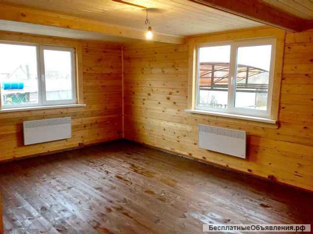 Дом 90 м2 из бруса, баня в г. Руза. Пмж