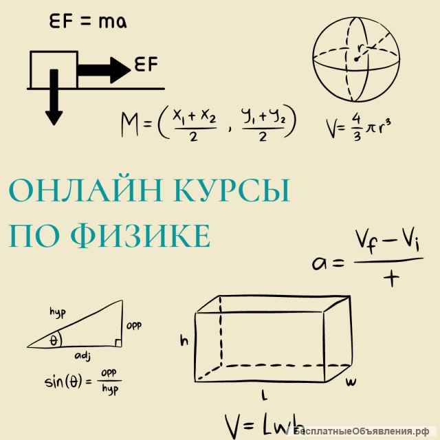 Онлайн репетитор по математике и физике