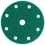 00317 3М Абразивные круги зелёные 150 мм, 9 отв., Р40