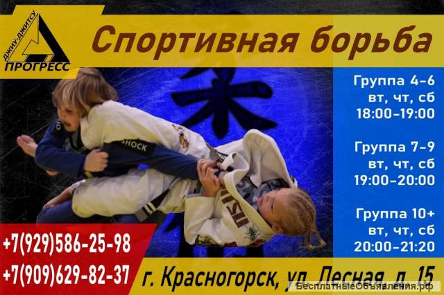 Набор в секцию спортивной борьбы