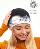 Шапки вязаные женские, ручная работа. Оптом