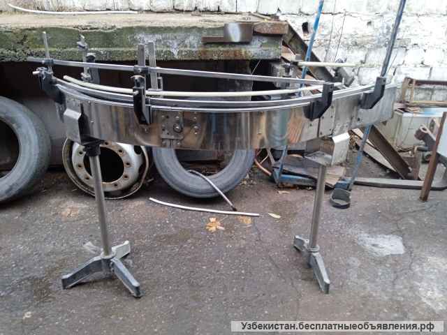 Элементы поворотного конвеера с ограждениями