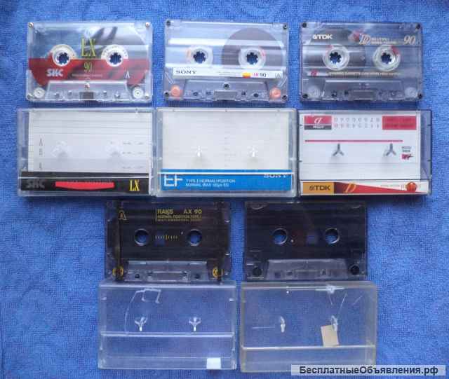 Кассеты БУ для коллекции