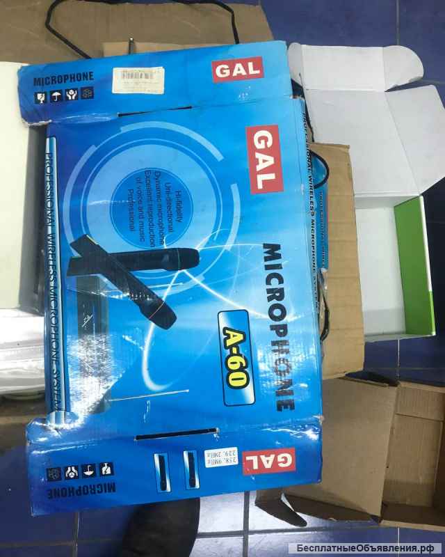 Радио микрофоны GAL A-60