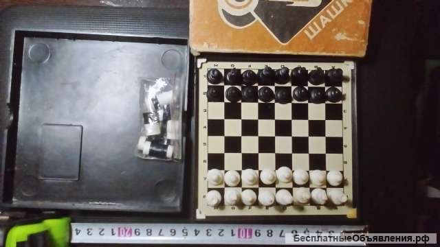 Дорожные магнитные мини шахматы/шашки