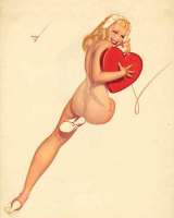 Zippo Petty Girl Lighter 204BPG 412 heart