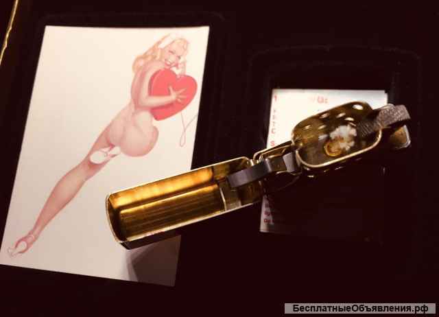 Zippo Petty Girl Lighter 204BPG 412 heart