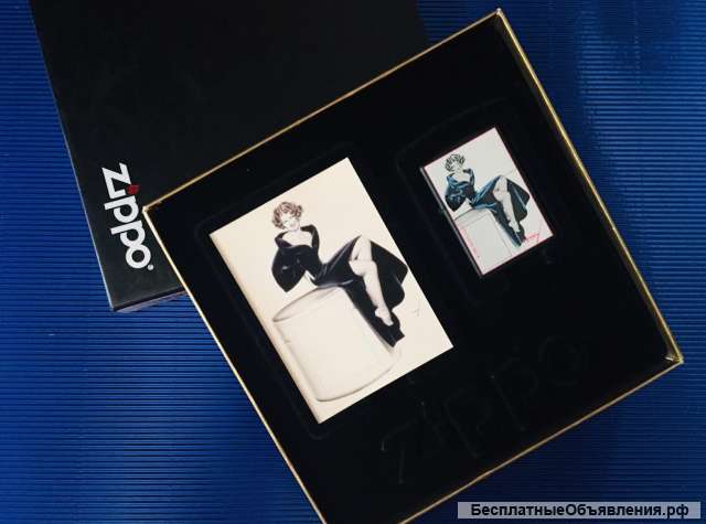 Zippo Petty Girl Lighter 218PG 410 "Marjorie"
