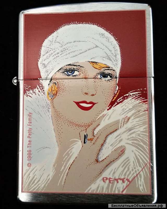 Zippo Petty Girl Lighter 200PG 414 RED