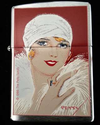 Zippo Petty Girl Lighter 200PG 414 RED