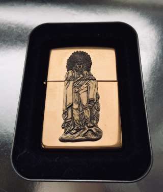 Zippo Cigar Store Indians Barret-Smythe 1997 год