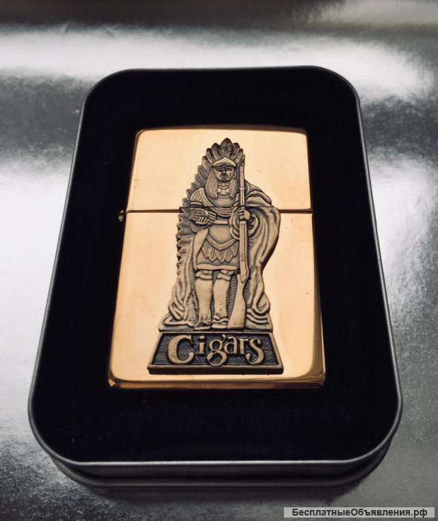 Zippo Cigar Store Indians Barret-Smythe 1997 год