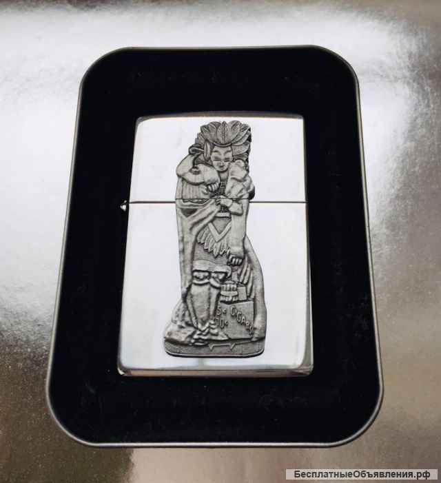 Zippo Cigar Store Indians Barret-Smythe 1997 год