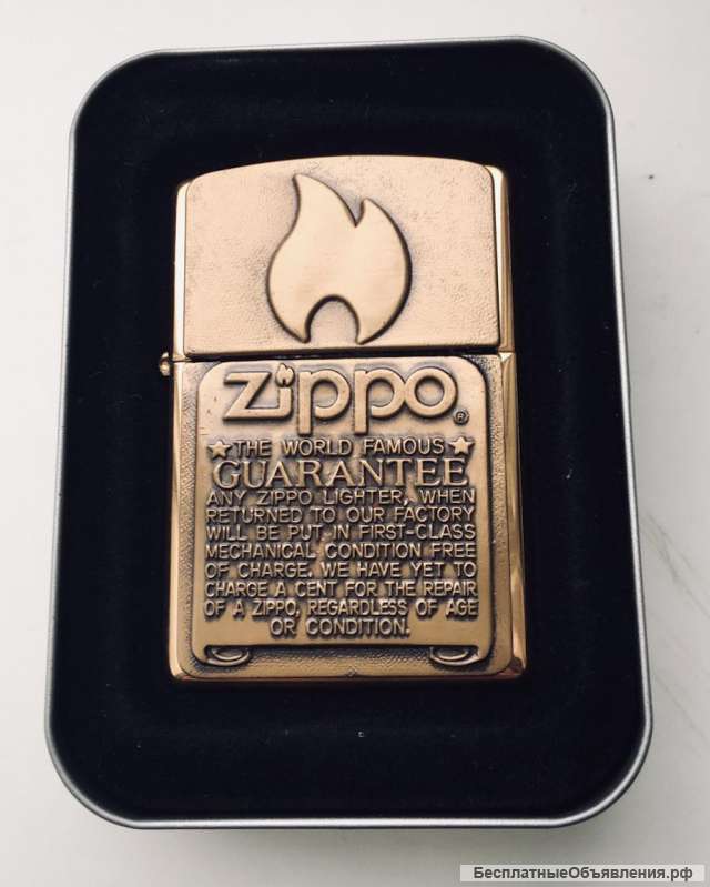 1997 Barrett Smythe Zippo 254BBS B167 Guarantee