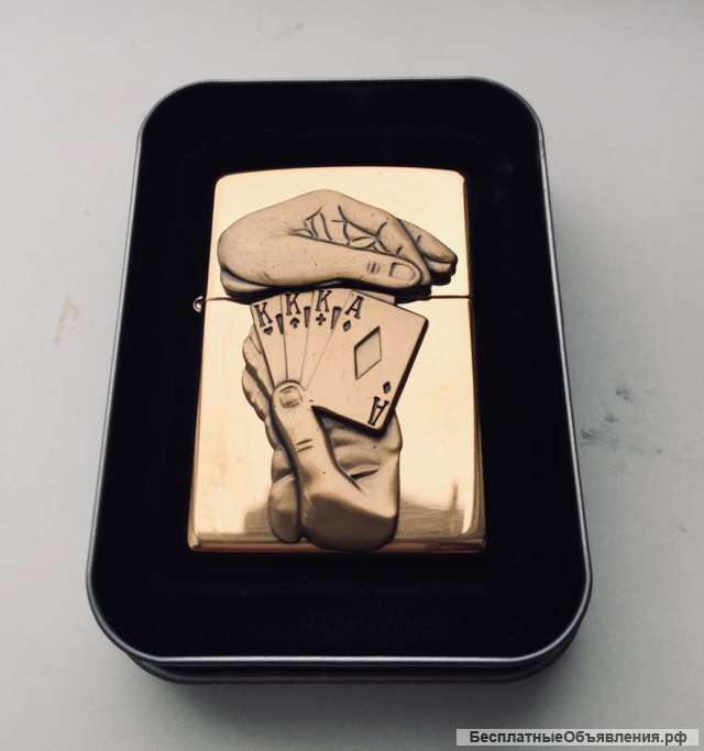 Zippo Barrett Smythe Full House Surprise Lighter