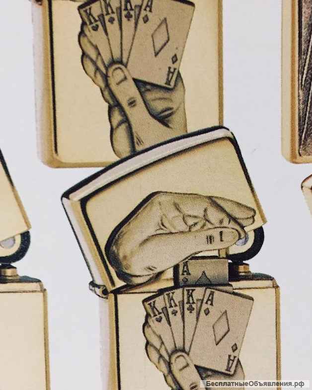 Zippo Barrett Smythe Full House Surprise Lighter