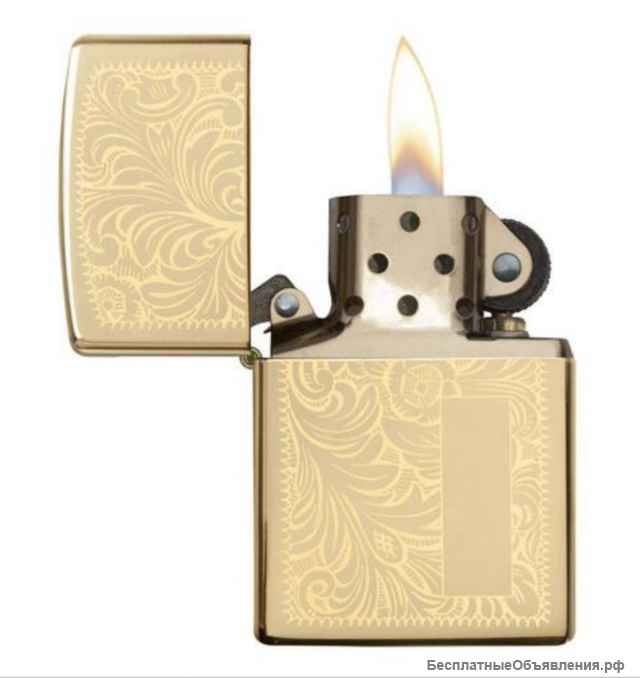 Zippo 1652B и 352B Reg Brass Venetian