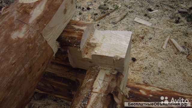 Сруб бани 3х3 +3м выпуск