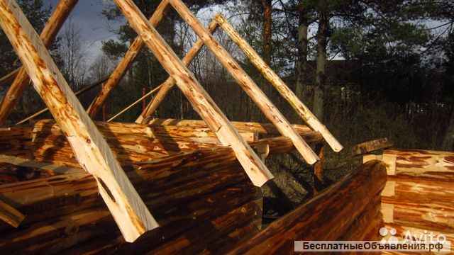 Сруб бани 3х3 +3м выпуск