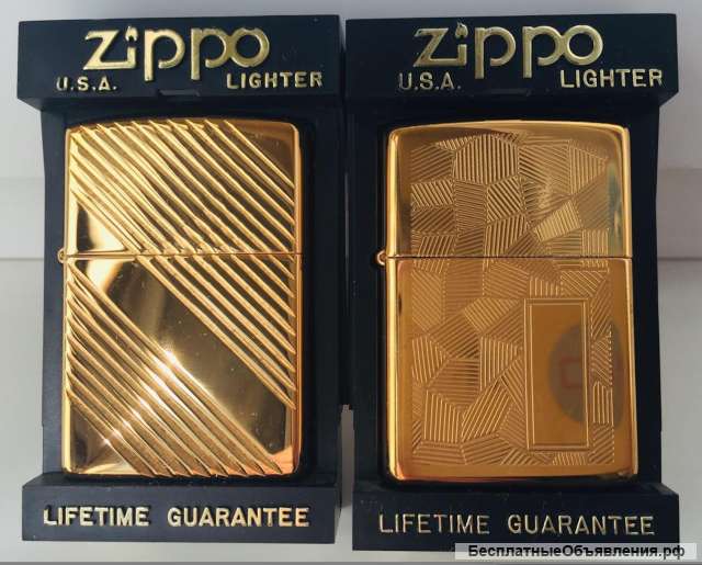 Zippo серии Gold Electroplated Zippo 31 Zippo 33