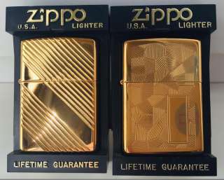 Zippo серии Gold Electroplated Zippo 31 Zippo 33