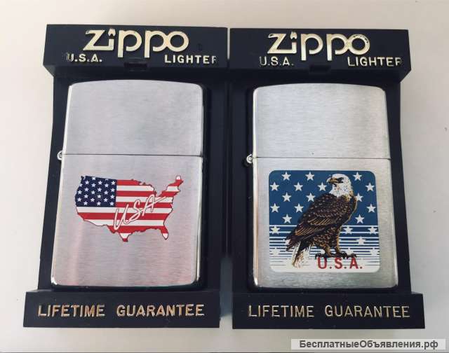 Zippo 200 510 USA & MAP; Zippo 200 511 eagle/USA, 1997 года производства