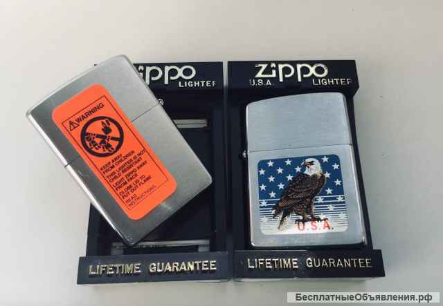 Zippo 200 510 USA & MAP; Zippo 200 511 eagle/USA, 1997 года производства