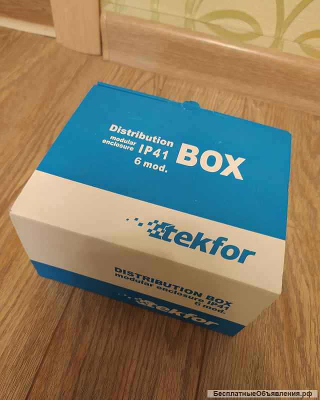 Бокс электрический на 6 модулей навесной Текфор Россия